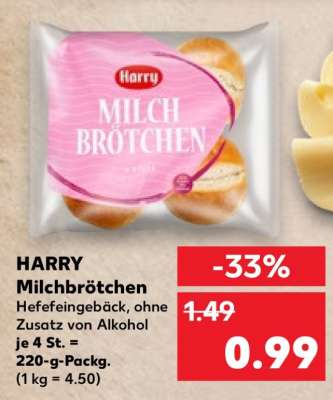 HARRY Milchbrötchen