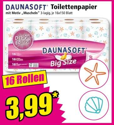 DAUNASOFT® Toilettenpapier