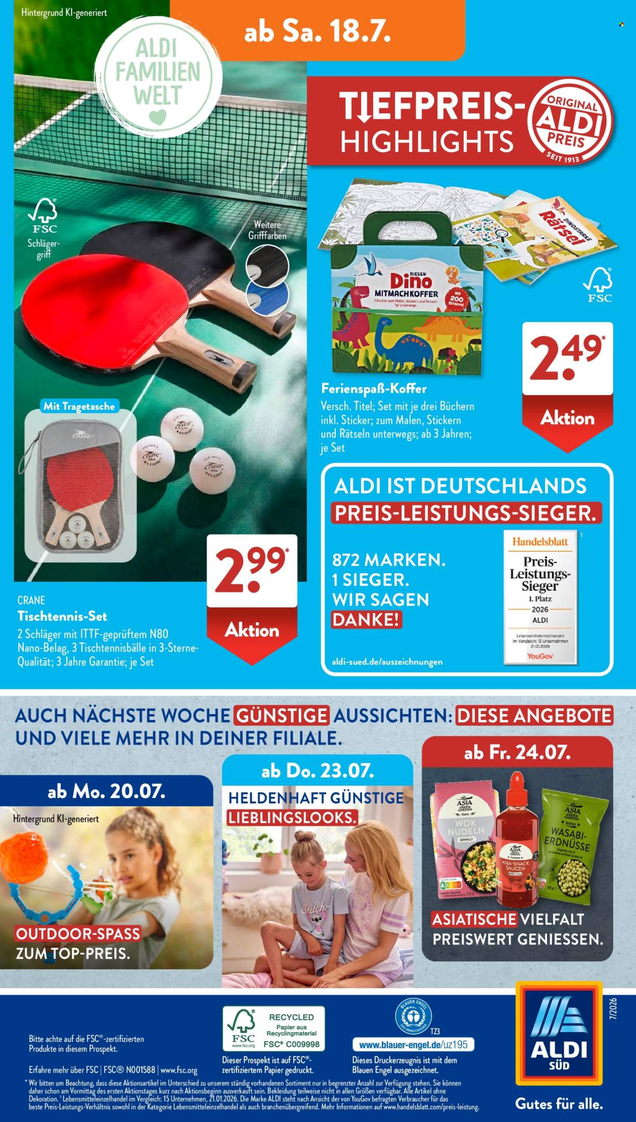 ALDI SÜD Prospekte  - 13.07.2026 - 18.07.2026. Seite 17