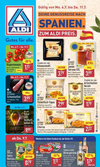 Prospekte ALDI Nord - 6.07.2026 - 11.07.2026.