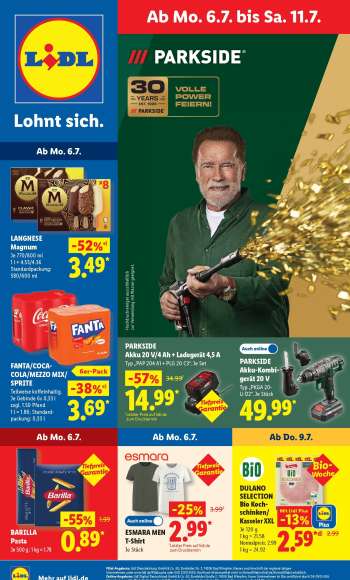 Prospekte Lidl - 29.06.2026 - 4.07.2026.