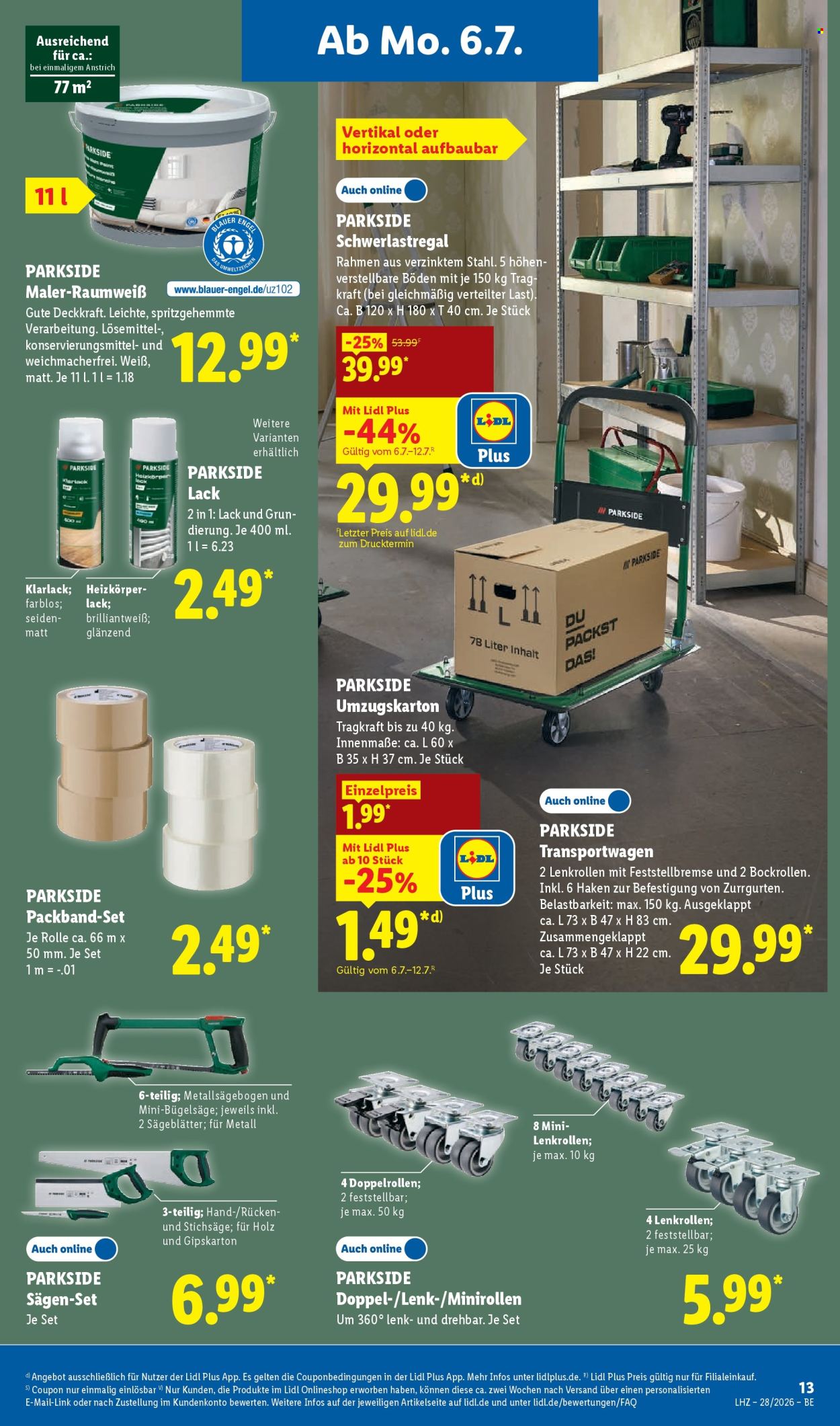 Lidl Prospekte  - 6.07.2026 - 11.07.2026. Seite 27