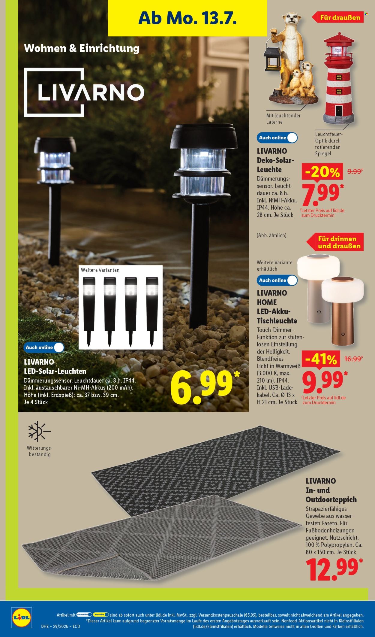 Leták Lidl - 13.7.2026 - 18.7.2026. Strana 16