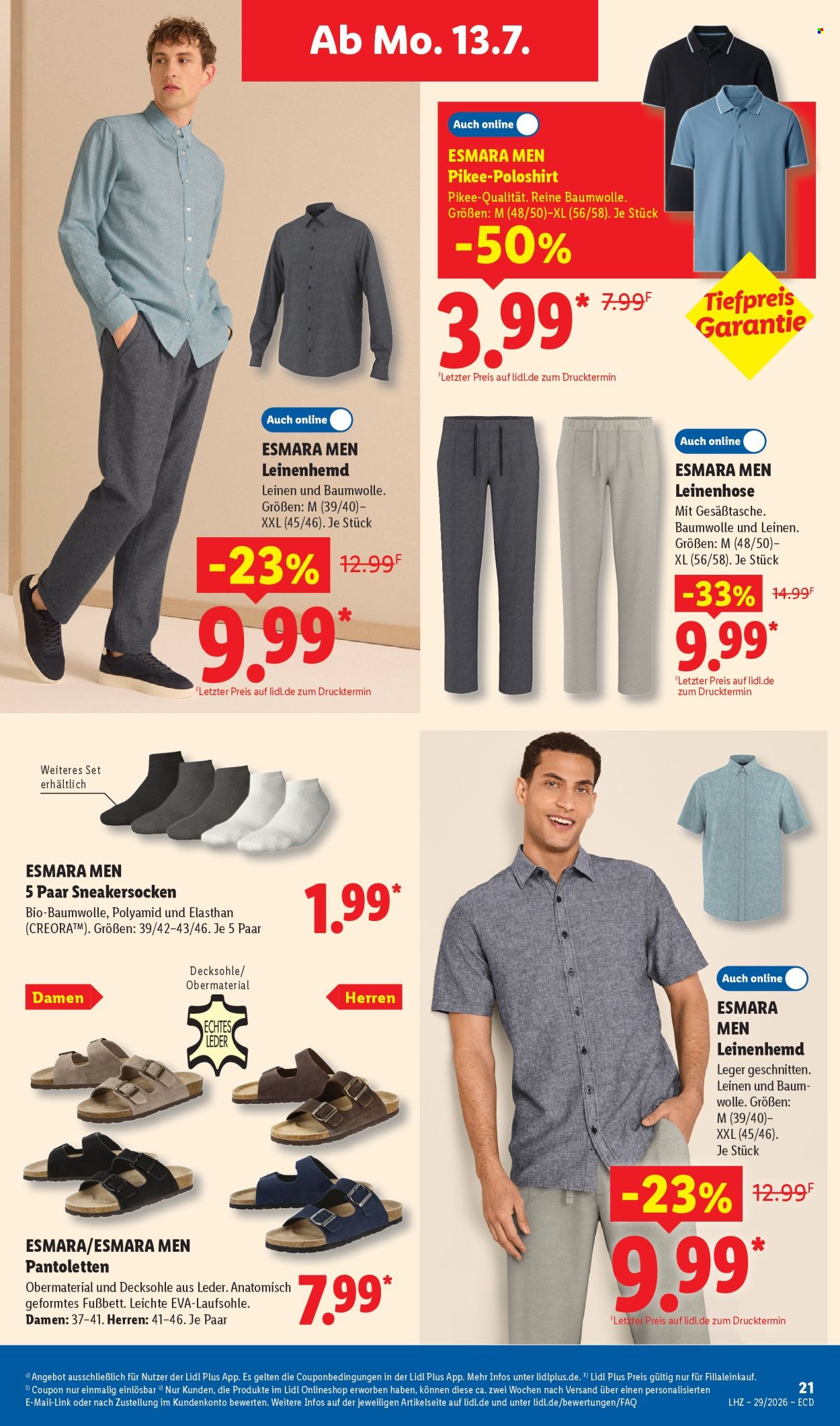 Leták Lidl - 13.7.2026 - 18.7.2026. Strana 19