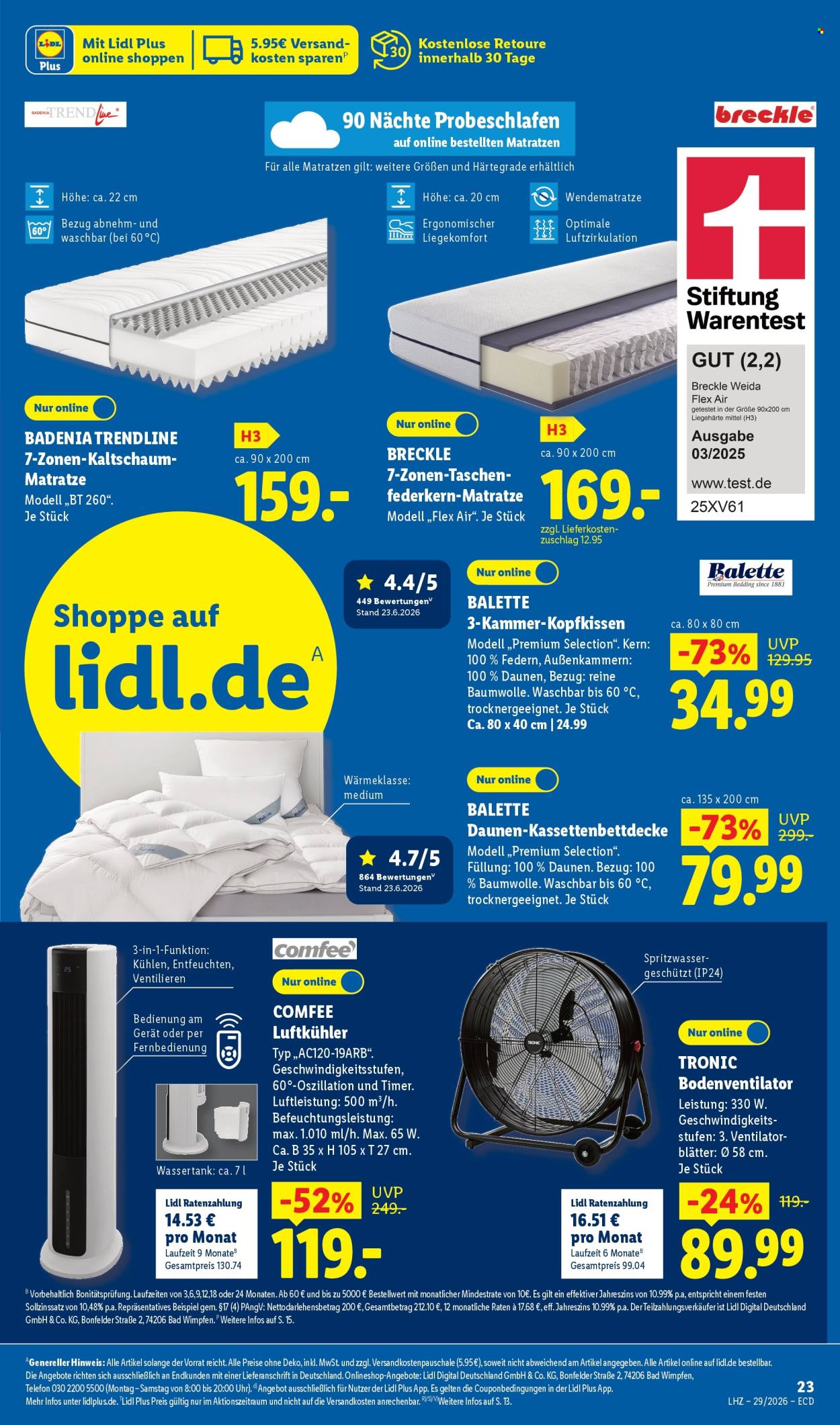 Leták Lidl - 13.7.2026 - 18.7.2026. Strana 21