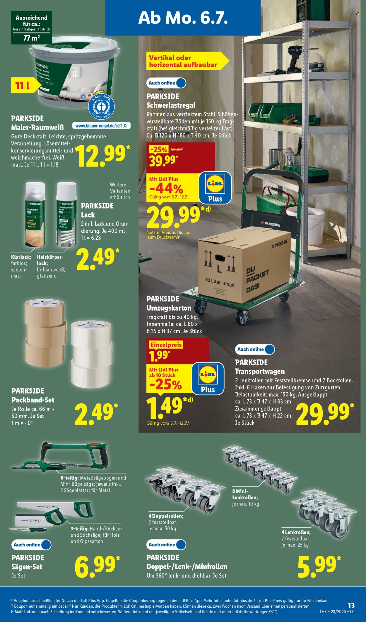 Lidl Prospekte  - 6.07.2026 - 11.07.2026. Seite 27