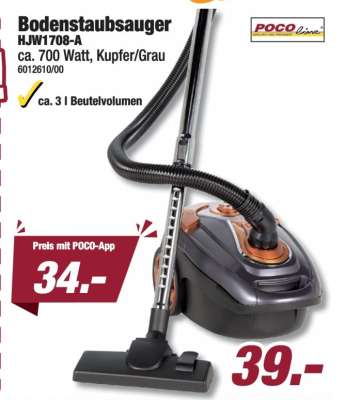 Bodenstaubsauger HJW1708-A