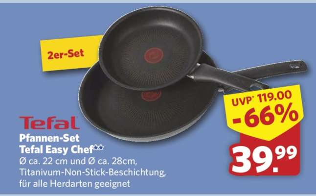 Pfannen-Set Tefal Easy Chef