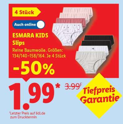 ESMARA KIDS Slips