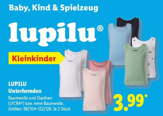 LUPILU Unterhemden