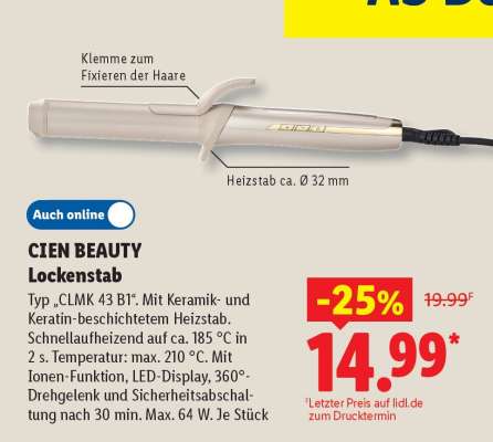 Cien Beauty Lockenstab