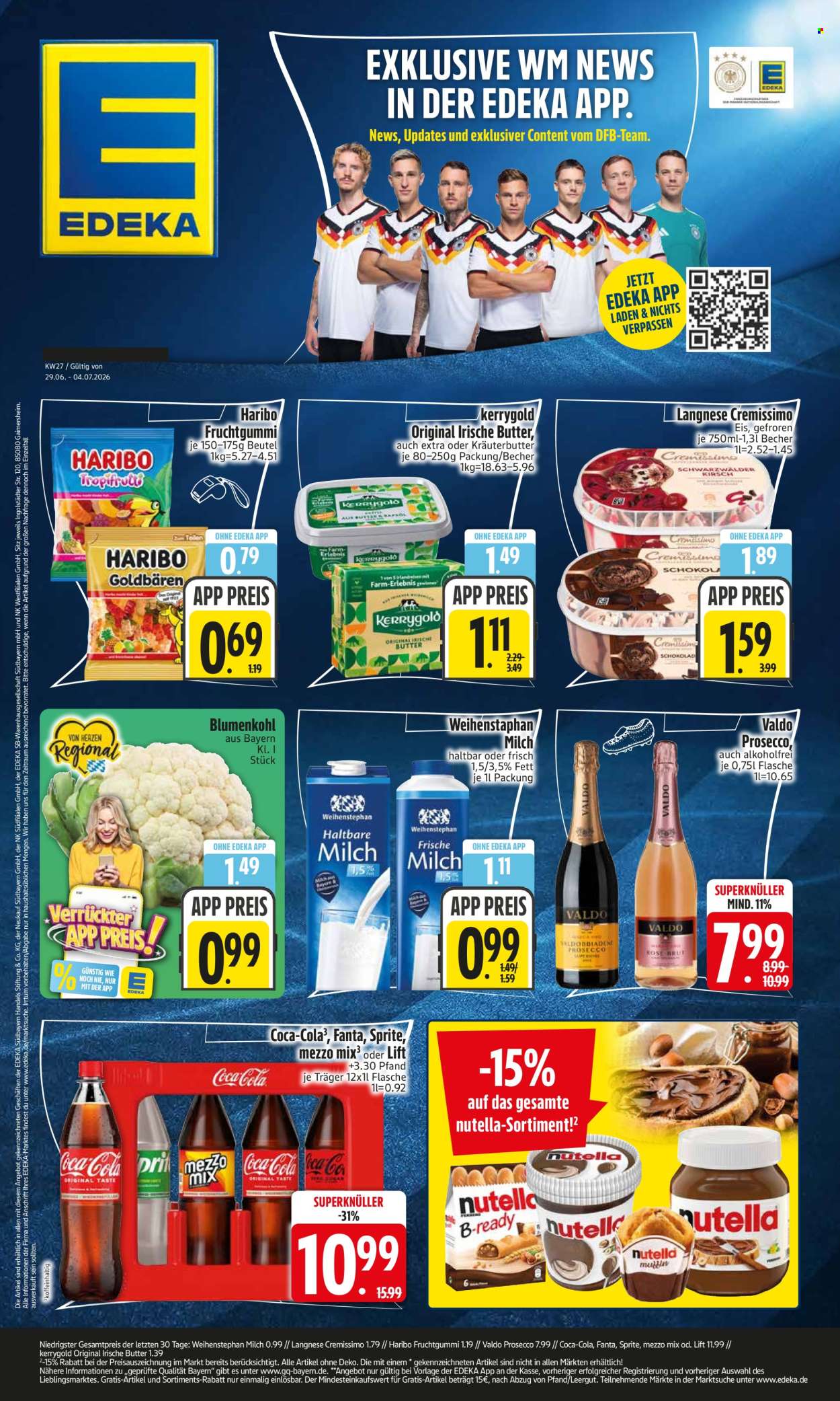 Edeka Prospekte  - 29.06.2026 - 4.07.2026. Seite 1