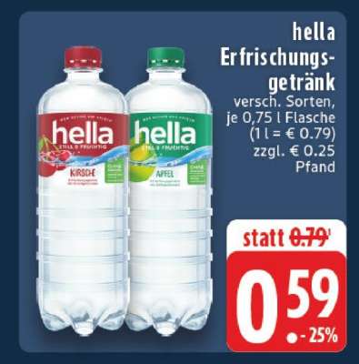 HELLA Erfrischungsgetränk