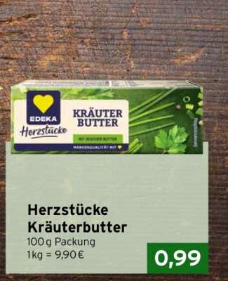 Herzstücke Kräuterbutter