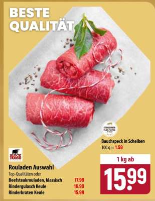 Rouladen-Auswahl
