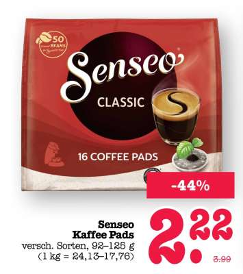 Senseo Kaffee Pads