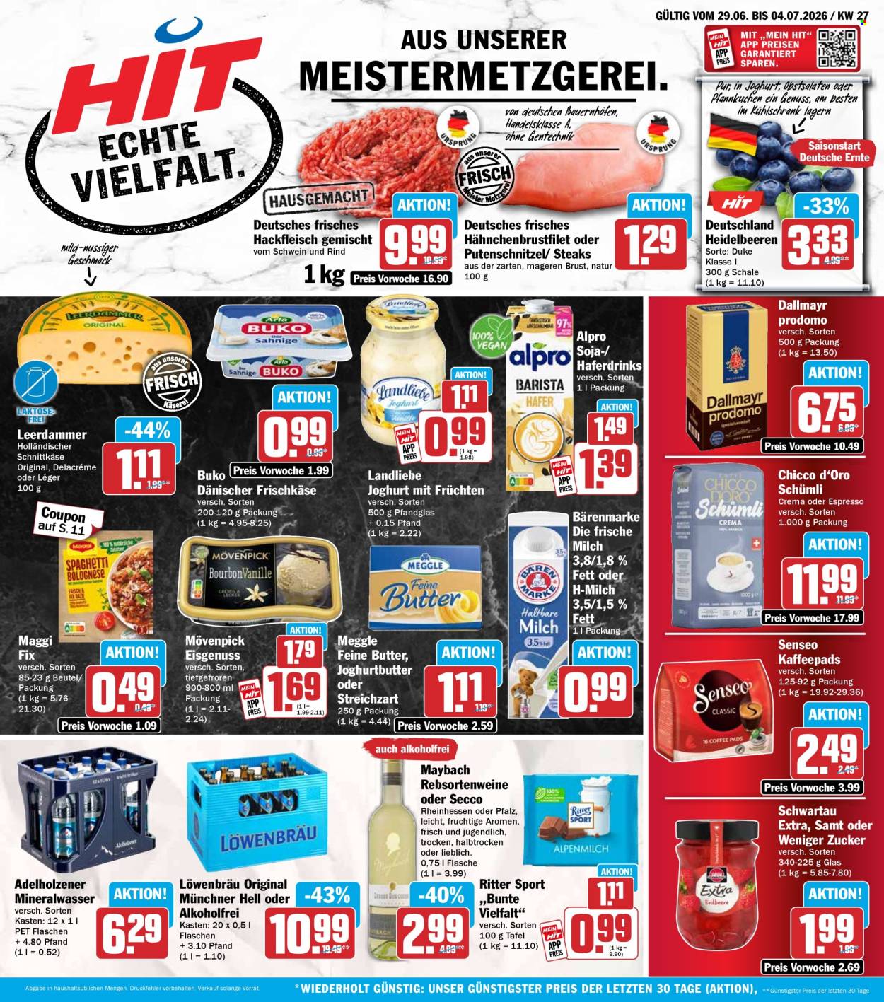 Hit Prospekte  - 29.06.2026 - 4.07.2026. Seite 1