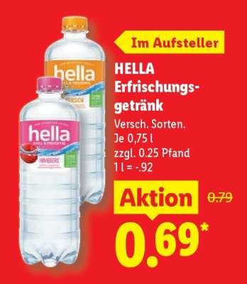HELLA Erfrischungsgetränk