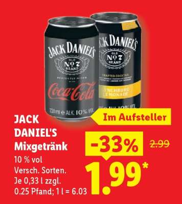 Jack Daniel’s Mixgetränk