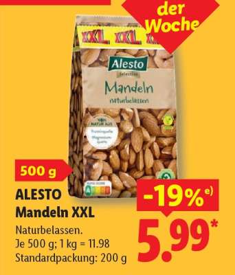 ALESTO Mandeln XXL