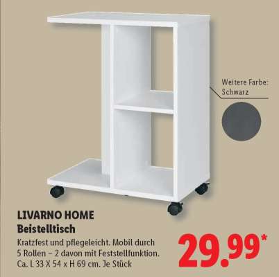 LIVARNO home Beistelltisch