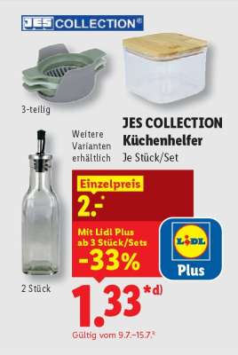 JES COLLECTION Küchenhelfer