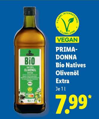 PRIMA-DONNA Bio Natives Olivenöl Extra