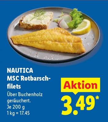 NAUTICA MSC Rotbarschfilets
