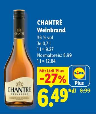 Chantré Weinbrand*