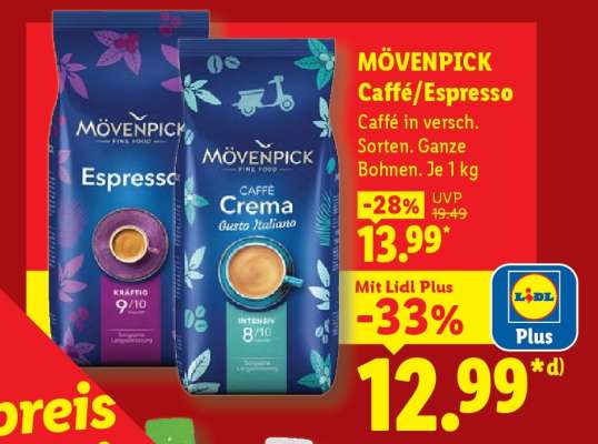 MÖVENPICK Caffè/Espresso