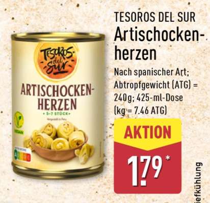 TESOROS DEL SUR Artischockenherzen