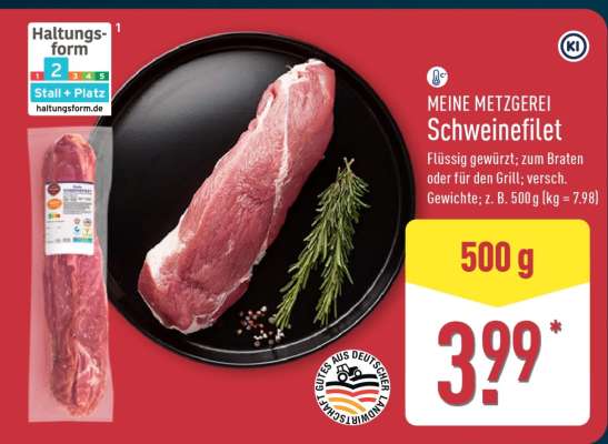 MEINE METZGEREI Schweinefilet