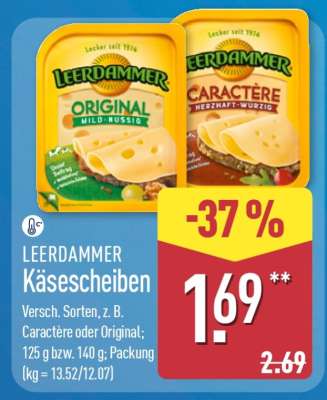 Leerdammer Käsescheiben