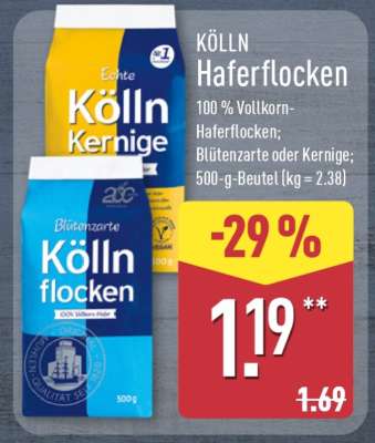 KÖLLN Haferflocken