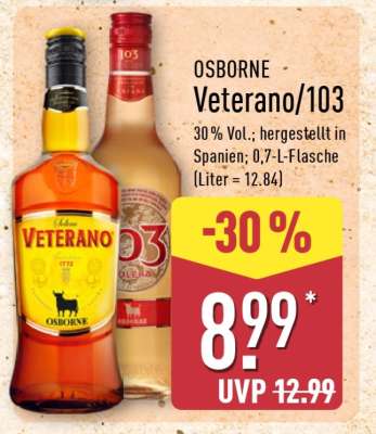 OSBORNE Veterano/103