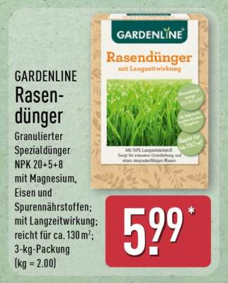 GARDENLINE Rasendünger