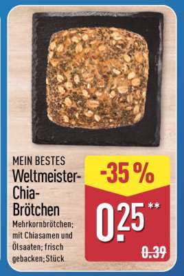 Weltmeister- Chia- brötchen