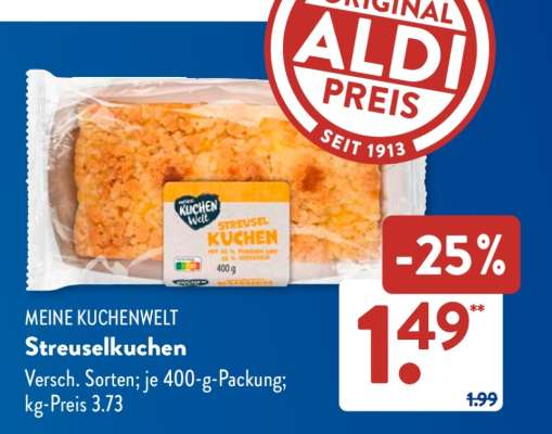Streuselkuchen