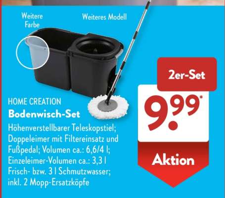 HOME CREATION Bodenwisch-Set