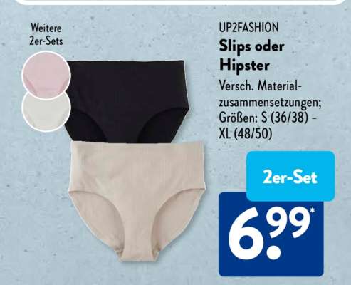 UP2FASHION Slips oder Hipster