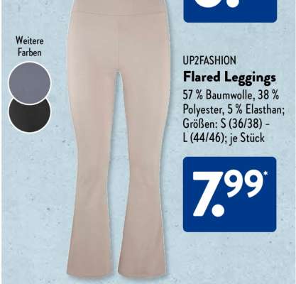 UP2FASHION Flared Leggings