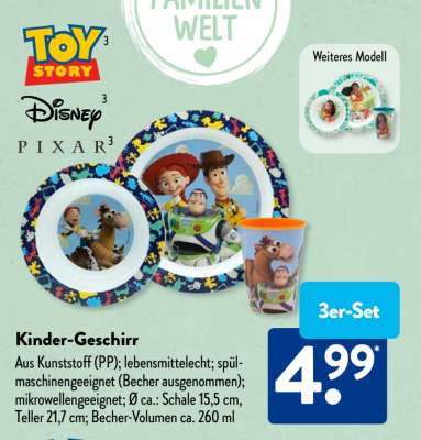 Kinder-Geschirr 3er-Set