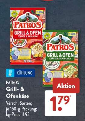 Patros Grill- & Ofenkäse
