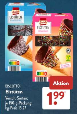 BISCOTTO Eistüten