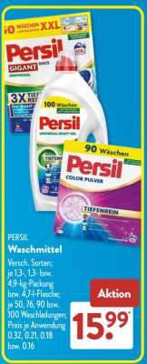 PERSIL Waschmittel