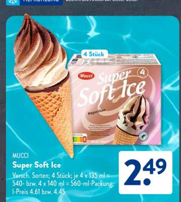 MUCCI Super Soft Ice