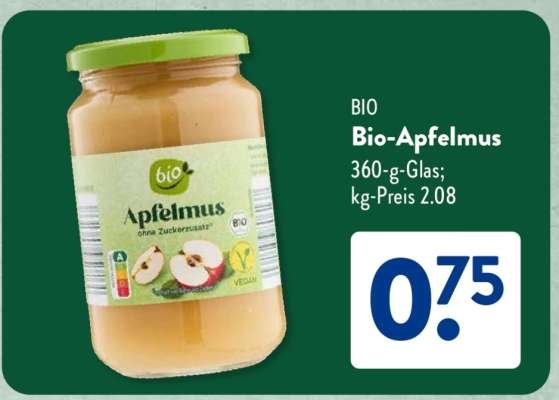 Bio-Apfelmus