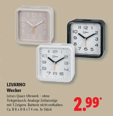 LIVARNO Wecker