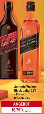 Johnnie Walker Black Label 12Y