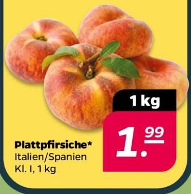 Plattpfirsiche*